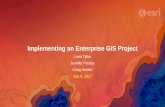 Implementing an Enterprise GIS Project · Implementing an Enterprise GIS Project 2017 38 •Test your GIS for performance (More this afternoon)-So you know when it’s out of compliance