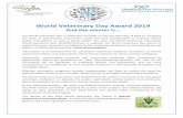 World Veterinary Day Award 2019worldvet.org/uploads/news/docs/world_veterinary_day_2019_report.pdf20th anniversary of the Nipah virus outbreak, which killed more than 100 people in