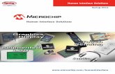 Human Interface Solutions - Digi-Key Export/Supplier Content... · 2 Microchip Human Interface Solutions Human Interface Solutions Adding a modern, intuitive user interface to your