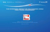 The economic impacT of The canada-chile free Trade agreemenT · significant trade agreement since the North America Free Trade Agreement (NAFTA). For Chile, it was the first comprehensive