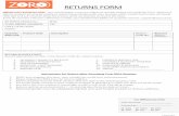 - BAY1 - Zoro UK & Industrial Supplies · Returns Address: (Please print and attach to your parcel) Returns Department # Zoro UK 65, Chartwell Drive Wigston Leicester LE18 2FS V.RMA01.0418