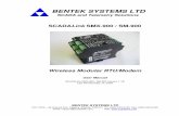 BENTEK SYSTEMS LTD · Bentek Systems Ltd. page 7 of 71 SMX-900 / SM900 User Manual V1.00A 2 HARDWARE OVERVIEW The SMX modular, wireless I/O family consists of a variety of rail-mounted