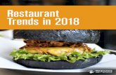 Restaurant Trends in 2018 · Service Service Hourly 146.2% 102.8% Management 49.7%38.5% Part of the issue lies in what would otherwise be considered a positive economic statistic: