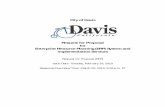 Request for Proposal for Enterprise Resource Planning (ERP ...documents.cityofdavis.org/.../NIBs-RFPs-RFQs/City-of-Davis-ERP-RFP-Due-2019-03-20.pdfCity of Davis RFP for ERP System