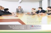 AONL Nurse Executive Competencies: System CNE · 2019-06-21 · 4 AONL NURSE EXECUTIVE COMPETENCIES: SYSTEM CNE ©2015 AONE, AONL A. EFFECTIVE COMMUNICATION Effectively represents