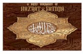 A BRIEF BIOGRAPHY OF HAZRAT FATIMA (A.S.)Chapter 2 HAZRAT FATIMA (S.A): THE BIRTH AND NAMING OF THE CHILD GENERAL The study of the biography of the Prophet, Hazrat Muhammad (S.A.W.W.)