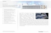 DN370 · 2019-02-27 · 3 of 9 High Resolution Faders The DN370 graphic equaliser section features centre-detented long-throw 45 mm precision oil-damped faders which allow a high