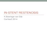 In-stent restenosis - NVHVV CarVasZ 2014/S24_1_K_Boerlage_van_Dijk.pdfBalloon in In-Stent Restenosis Klinik für Innere Medizin III, Universitätsklinikum des Saarlandes, Homburg
