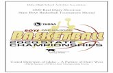 2020 BBB Manual - idhsaa.org BBB Manual.pdfPre-Tournament School Responsibilities Rosters - Team Pictures – Player Sweatshirts • Update Team Roster & Upload Team Photo on MaxPreps