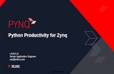 Python Productivity for Zynq · Title: Python Productivity for Zynq Author: Xilinx Created Date: 4/23/2019 6:44:53 PM