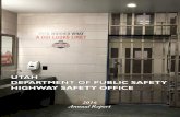 UTAH DEPARTMENT OF PUBLIC SAFETY HIGHWAY SAFETY … · he mission of the Utah Department of Public Safety’s Highway Safety Oice (UHSO) is to develop, promote and coordinate traic