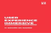 USER EXPERIENCE IMMERSIVE - UXER School · 2017-10-23 · of Thinkers Co., authors of “Designpedia”. Customer Journey Stakeholders Maps Insight Cluster. Comprueba el valor de