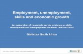 Employment, unemployment, skills and economic growthbeta2.statssa.gov.za/presentation/Stats SA... · Inadequate education system – findings from the NDP •NDP chapter 9: Improving