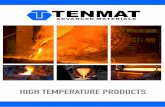 HIGH TEMPERATURE PRODUCTS...- Improving the efficiency of Aluminium Smelters and Steel Plants through an array of thermal and electrical insulating materials. Glass Industry - Shot