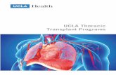 UCLA Thoracic Transplant ProgramsUCLA Thoracic Transplant Programs Participating Physicians Cardiology Reza Ardehali, MD Arnold Baas, MD Martin Cadeiras, MD Daniel Cruz, MD Mario Deng,
