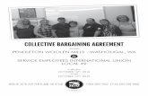 COLLECTIVE BARGAINING AGREEMENT - SEIU Local 49...duplicate their contract which WITNES SETH For and in consideration of the mutual promises and covenants hereinafler contained, and