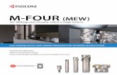 M-FOUR MEW Milling Cutters - KYOCERA Precision Tools, Inc.Kyocera's unique insert forming technology reduces cutting forces equivalent to positive inserts Unique Insert Form-ing Technology
