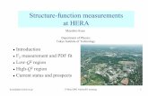Structure-function measurements at HERAmusashi.phys.se.tmu.ac.jp/nufactj03/nufactj03-kuze.pdf · kuze@phys.titech.ac.jp 17/May/2003 NufactJ03 meeting 1 Structure-function measurements