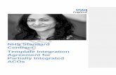 NHS Standard Contract Template Integration Agreement for ... · 2.1 This Agreement is [not, as between [insert applicable Participants,]] an NHS Contract pursuant to section 9 of