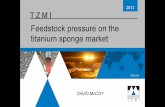 PowerPoint Presentation · 2018-04-14 · Global titanium feedstock supply/demand balance Short -term market surplus anticipated New projects — S u pply Demand - base case Demand