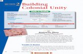 Building Colonial Unity - Welcome to Us History · 2019-09-10 · Intolerable Acts Main Idea As tensions between colonists and the British government increased, protests grew stronger.