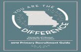2019 Primary Recruitment Guide...• All PNMs have different schedules for the rest of the week. PNMs will meet with their Panhellenic Counselors in the evening when all events have