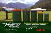 Product Catalog 2016 - irp-cdn.multiscreensite.com · Outdoor Musical Instruments For All Ages and Abilities Product Catalog 2016. 1 Freenotes Harmony Park Instruments are designed