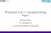 Practical C/C++ programming Part IC/C++ programming language overview C language – Developed by Dennis Ritchie starting in 1972 at Bell Labs C++ language – Developed by Bjarne