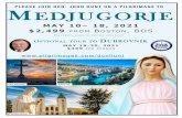 PLEASE JOIN DCN. JOHN HUNT ON A PILGRIMAGE TO EDJUGORJE · **Items indicated in RED are mandatory** (*please indicate country of passport -if not US) Last Name/First Name, Middle