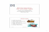 Marine insurance, the individual types · Hull and hull interest covers full market value, which reflects the future Spring 2010 Marine insurance 25 Hull and hull interest covers