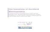 The University of Auckland Dementia · The report was commissioned by the Māori Business Unit of the Ministry of Health and produced in the School of Population Health, Faculty of