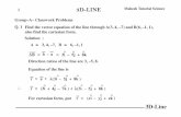 1 3D-LINE - CBSE Coaching Classes for Std. IX & X …cbse.maheshtutorials.com/images/maths/homework/3D-Line...3 Mahesh Tutorial Science 3D-Line Q. 2 Solution : ∴∴∴∴ Cartesian