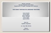 THE DIRECT METHOD IN LANGUAGE TEACHING · 2019-03-10 · Direct Method Grammar translation method In the direct method, the teacher provides the knowledge in grammar inductively through