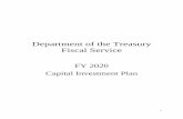 Department of the Treasury Fiscal Service · 2019-11-07 · and reports within Fiscal Service, including the Daily Treasury Statement (DTS), Monthly Treasury Statement (MTS), Schedules