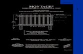 Montage - Allegheny Fence Constructionmontage® montage montage® page 2-1 unique profusion rackable designwelding process patent d466,620 6,811,145 7,071,439 • automatically fusion