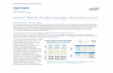 Intel® Rack Scale Design Architecture White Paper · Higher efficiency due to better resource utilization, reduced overprovisioning and dynamic workload tuning, all leading to lower