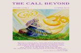 THE CALL BEYOND - Sri Aurobindo Ashram-Delhi Branch1).pdfVOLUME 44 NO.4 15 APRIL 2019 THE CALL BEYOND Heaven’s call is rare, rarer the heart that heeds; ... Or, raised by some strong