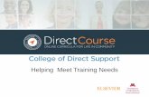 Helping Meet Training Needs(College of Frontline Supervision and Management (CFSM)) Training Resource for Anyone Supporting Someone with a Disability Designed to give direct support