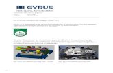Gyrus, s.r.o. is engaged in the design and manufacture of ... · 1 Luhačovická 1028, 687 71 Bojkovice ID No.: 253 12 090 VAT ID: CZ 253 12 090 Let us briefly introduce our company