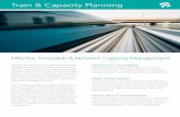Train & Capacity Planning - HaCon · Train & Capacity Planning HaCon’s TPS solutions for train planning and capacity management enable network provi-ders and operators to make the