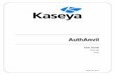 AAuutthhAAnnvviill - Kaseyahelp.kaseya.com/webhelp/EN/aapsfk/9010000/EN_AuthAnvilguide_R91.pdfAuthAnvil Overview 1 AuthAnvil Overview Kaseya introduces a new addon module with this