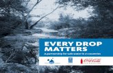 EVERY DROP MATTERS - Home - Water Governance Facilitywatergovernance.org/wp-content/uploads/2016/06/EDM-Short-Report.pdf · Every Drop Matters This publication ... gence of this mutual