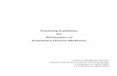 Practising Guidelines for Wholesalers of Proprietary ... · Inspection, Acceptance and Storage of Proprietary Chinese Medicines 7 ... intented to be used in the manufacture of the