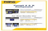 Pangit A & B Compound - PANG Industrialpangindustrial.com/content/documents/Pangit-AB.pdfPANGIT A & B COMPOUND is a two part rubber compound that will self vulcanize into a 55 to 60