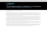 The Fellowship Initiative in Context - JPMorgan Chase · The Fellowship Initiative (TFI) is a multiyear program developed by JPMorgan Chase to expand opportunities for African American,