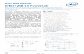 EN5312QI 1.0A PowerSoC Datasheet · 2020-01-18 · design and to minimize layout constraints. 4 MHz switching frequency and internal type III compensation provides superior transient