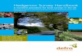 Hedgerow Survey Handbook 2013-01-25آ  Hedgerow Survey Handbook A standard procedure for local surveys