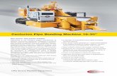 Centurion Pipe Bending Machine 16-30 - CRC-Evans · pipe bending equipment, end prep equipment, clamps, padding/crushing equipment, weighting systems, and laybarge equipment have