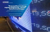 Transforming operations and technology · value chain. Transforming operations and technology | 5 KPMG nternational Cooperative KPMG nternational. KPMG nternational provides no client