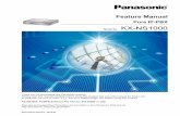 Feature Manual (English) - Trp Communications Manual.pdf · Document Version 2014-07 Feature Manual Pure IP-PBX Model No. KX-NS1000 Thank you for purchasing this Panasonic product.
